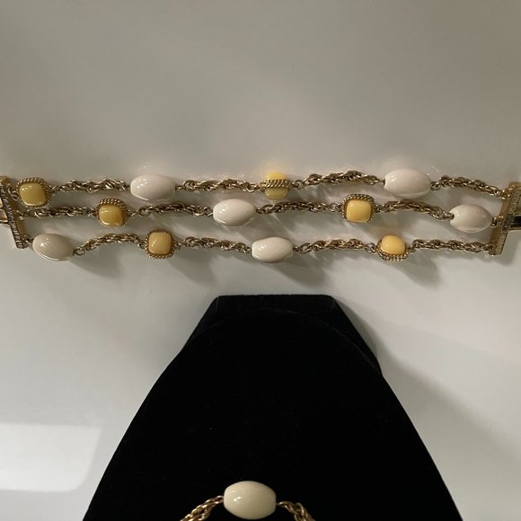 NECKLACE AND BRACELET SET BANANA REPUBLIC - Picture 8 of 12